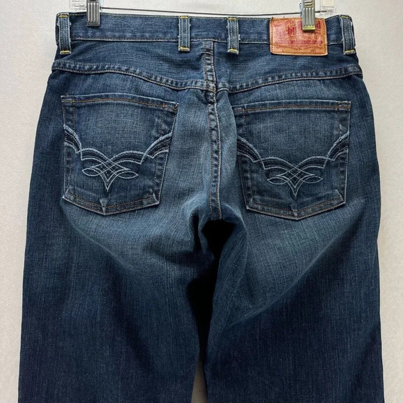 Lucky Brand Jeans Womens 4/27 Victory Rider Bootcut Stretch Medium Washed Blue - Picture 5 of 13